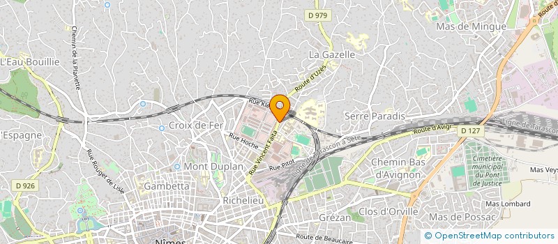 localisation de l'entreprise SYND COPROPRIETE 68 R VINCENT FAITA  NIMES