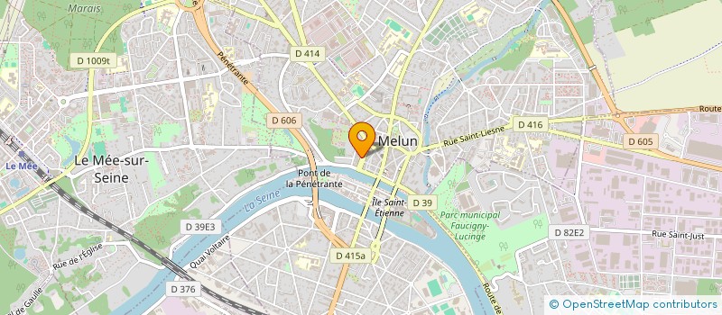 localisation de l'entreprise SYND COPROPRIETE 7 BD VICTOR HUGO  MELUN