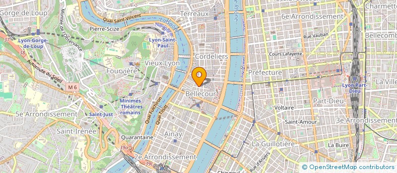 localisation de l'entreprise SYND COPROPRIETE 7 RUE DES ARCHERS  LYON