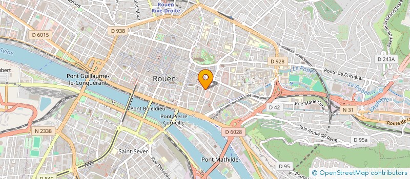 localisation de l'entreprise SYND COPROPRIETE 79 R MARTAINVILLE à ROUEN