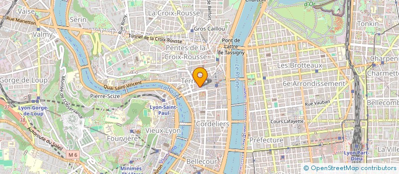 localisation de l'entreprise SYND COPROPRIETE 8 PL DES TERREAUX à LYON