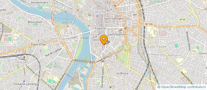 localisation de l'entreprise SYND COPROPRIETE 8 RUE DES REGANS à TOULOUSE