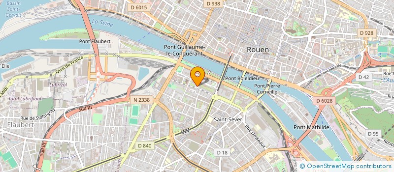 localisation de l'entreprise SYND COPROPRIETE 80 BD D'ORLEANS à ROUEN