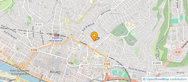 localisation de l'entreprise SYND COPROPRIETE 9 R JOUVENET à ROUEN