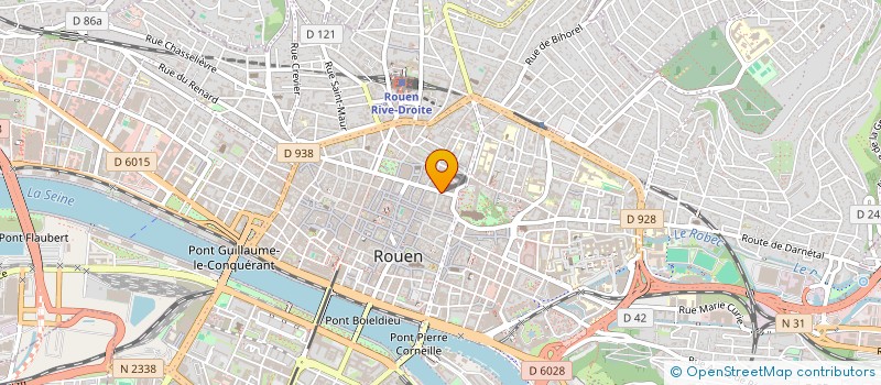 localisation de l'entreprise SYND COPROPRIETE 9 R THIERS à ROUEN