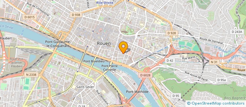 localisation de l'entreprise SYND COPROPRIETE 9 RUE ALSACE LORRAINE à ROUEN