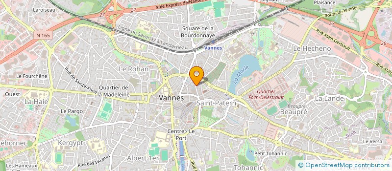 localisation de l'entreprise SYND COPROPRIETE ARMOR à VANNES