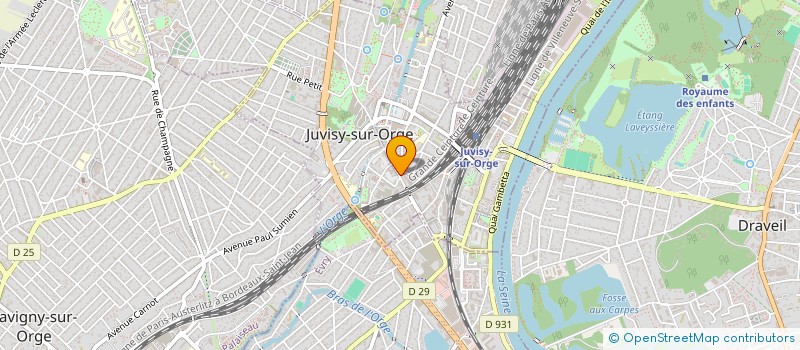 localisation de l'entreprise SYND COPROPRIETE AV REPUBLIQUE à JUVISY-SUR-ORGE