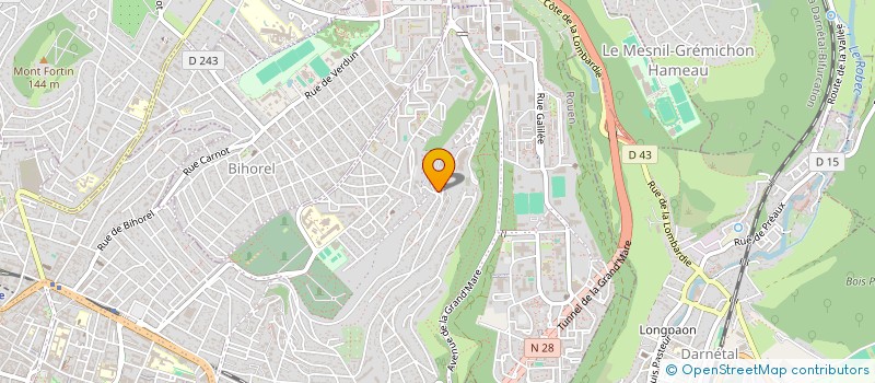 localisation de l'entreprise SYND COPROPRIETE BEAUREGARD à ROUEN