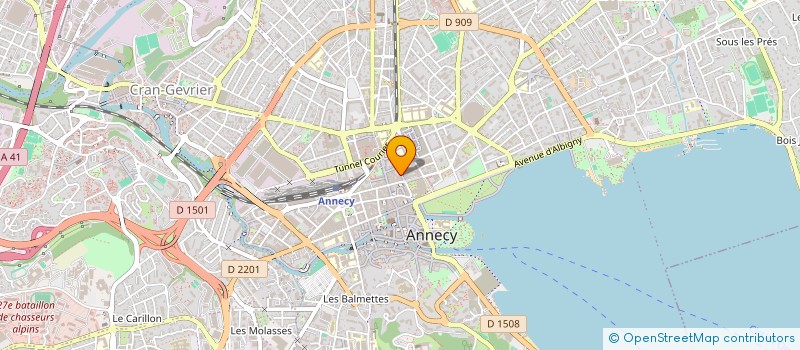 localisation de l'entreprise SYND COPROPRIETE BONLIEU  ANNECY