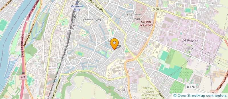 localisation de l'entreprise SYND COPROPRIETE CALYPSO  VALENCE