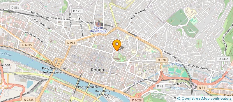 localisation de l'entreprise SYND COPROPRIETE CASCADES DU PARVIS à ROUEN