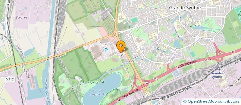 localisation de l'entreprise SYND COPROPRIETE CENT COMMERCIAL LUTECE  GRANDE-SYNTHE