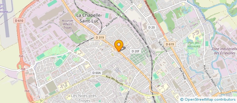 localisation de l'entreprise SYND COPROPRIETE CHAPELLE PLAISANCE  LA CHAPELLE-SAINT-LUC