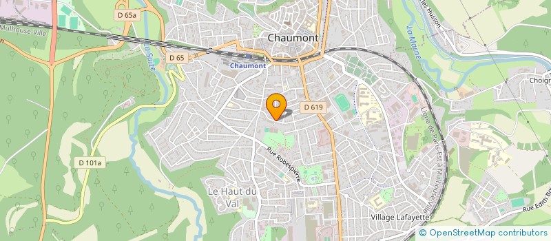 localisation de l'entreprise SYND COPROPRIETE CLAIR LOGIS à CHAUMONT