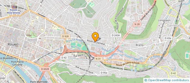 localisation de l'entreprise SYND COPROPRIETE CLAUDE MONET à ROUEN