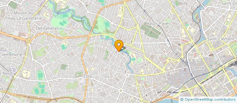 localisation de l'entreprise SYND COPROPRIETE CLOS DE CHEZINE à NANTES