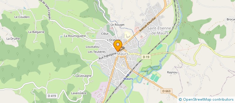 localisation de l'entreprise SYND COPROPRIETE CONSORS MAGET à MAURS