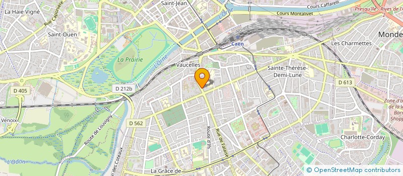 localisation de l'entreprise SYND COPROPRIETE CYGNE DE CROIX à CAEN