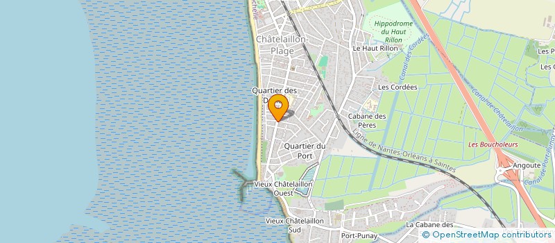 localisation de l'entreprise SYND COPROPRIETE DE L EPERON à CHATELAILLON-PLAGE