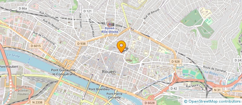 localisation de l'entreprise SYND COPROPRIETE DE LA CIGOGNE à ROUEN