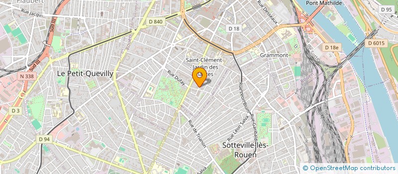 localisation de l'entreprise SYND COPROPRIETE DE LA MARE DU PARC à ROUEN