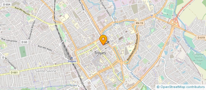 localisation de l'entreprise SYND COPROPRIETE DE LA PLACE ST REMY  TROYES