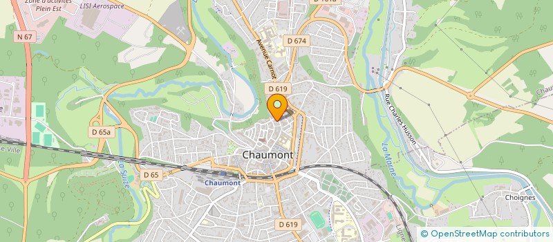 localisation de l'entreprise SYND COPROPRIETE DES CARMELITES à CHAUMONT