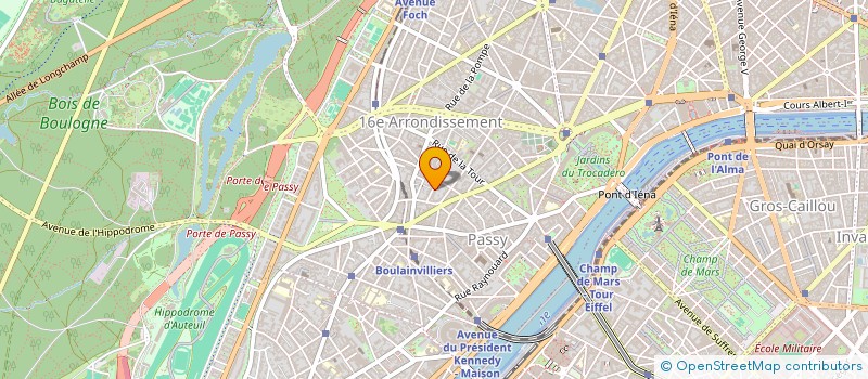 localisation de l'entreprise SYND COPROPRIETE DESBORDES VALMORE  PARIS