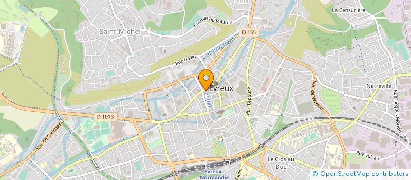 localisation de l'entreprise SYND COPROPRIETE DOCTEUR OURSEL N 153  EVREUX