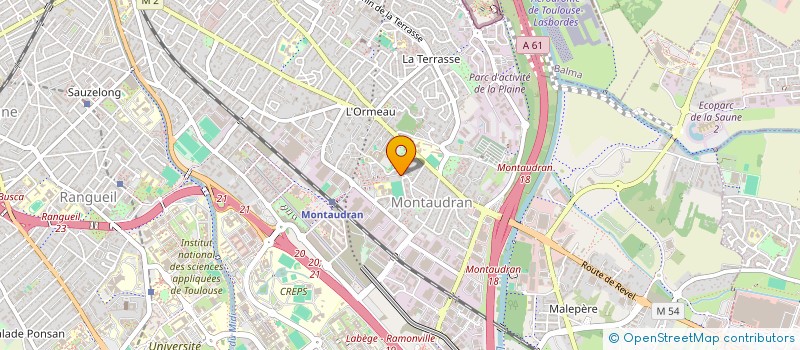 localisation de l'entreprise SYND COPROPRIETE DU 1 IMP CASTELLO  TOULOUSE