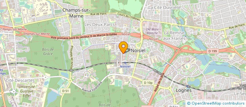 localisation de l'entreprise SYND COPROPRIETE DU 1 SQUARE POLITZER  NOISIEL