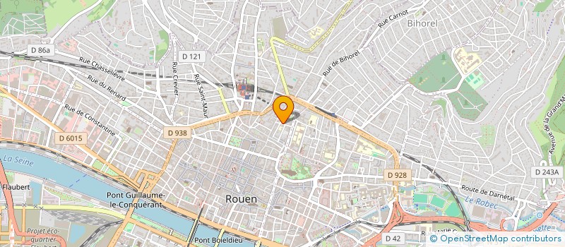 localisation de l'entreprise SYND COPROPRIETE DU 10 RUE DULONG à ROUEN