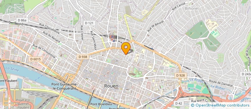 localisation de l'entreprise SYND COPROPRIETE DU 142 RUE BEAUVOISINE à ROUEN