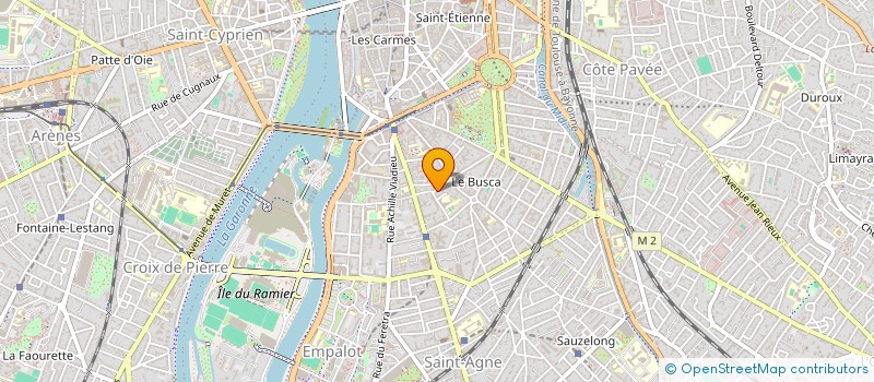 localisation de l'entreprise SYND COPROPRIETE DU 16 RUE NOTRE DAME  TOULOUSE