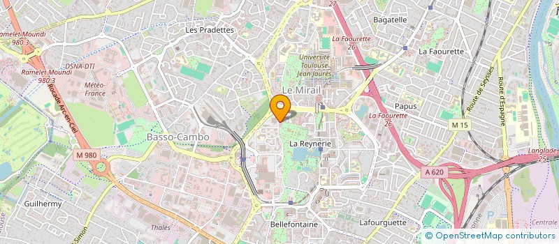 localisation de l'entreprise SYND COPROPRIETE DU 164 CHE DE LESTANG à TOULOUSE