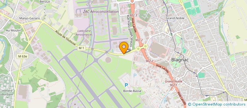 localisation de l'entreprise SYND COPROPRIETE DU 18 VILLAGE SUD à BLAGNAC