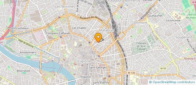 localisation de l'entreprise SYND COPROPRIETE DU 19 RUE BAYARD  TOULOUSE