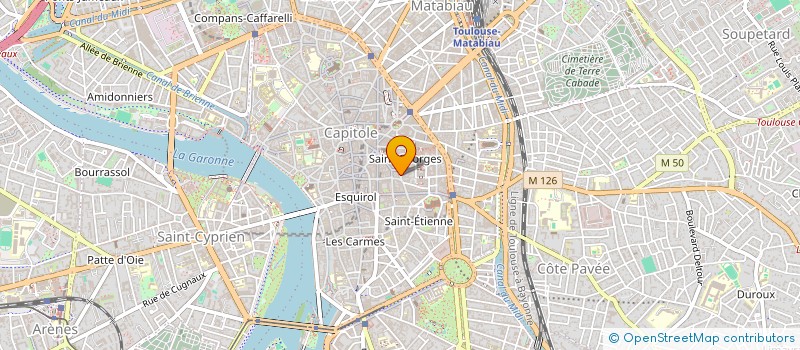localisation de l'entreprise SYND COPROPRIETE DU 2 PL ST GEORGES à TOULOUSE