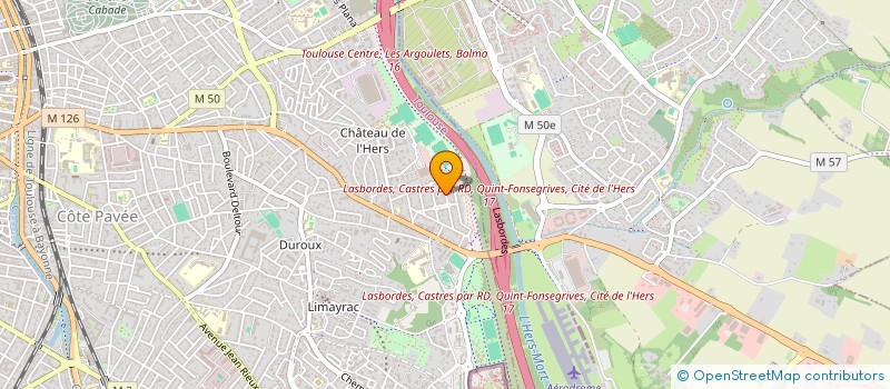 localisation de l'entreprise SYND COPROPRIETE DU 23 RUE D'IVRY à TOULOUSE
