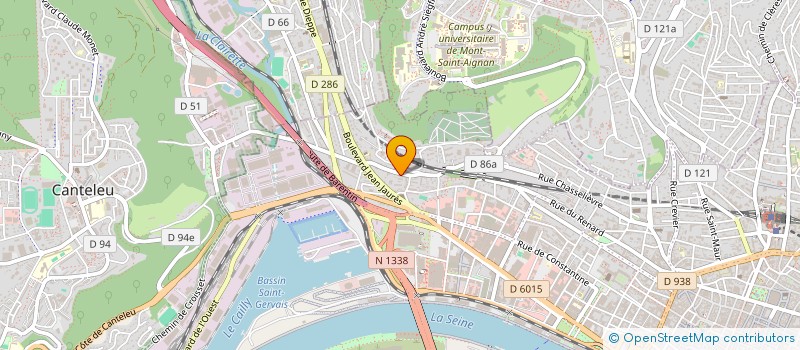 localisation de l'entreprise SYND COPROPRIETE DU 231 C RUE DU RENARD à ROUEN