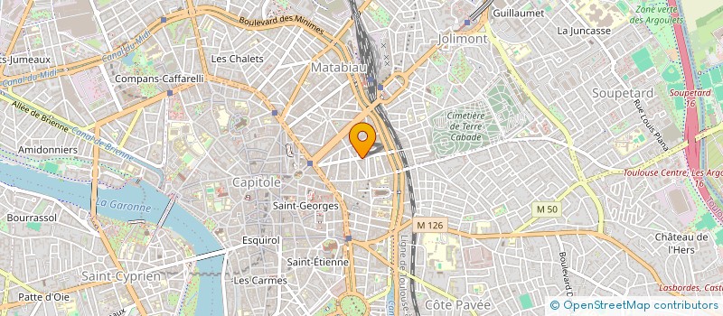 localisation de l'entreprise SYND COPROPRIETE DU 24 R GABRIEL PERI à TOULOUSE