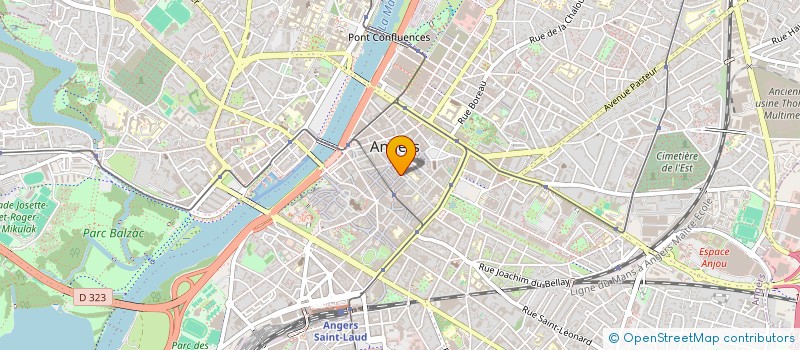 localisation de l'entreprise SYND COPROPRIETE DU 24 R LENEPVEU à ANGERS