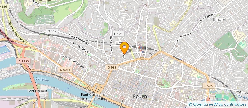 localisation de l'entreprise SYND COPROPRIETE DU 24 RUE SAINT MAUR à ROUEN