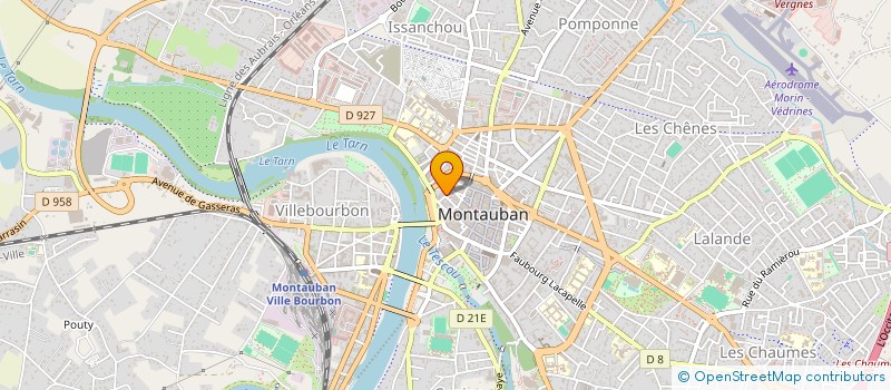 localisation de l'entreprise SYND COPROPRIETE DU 26 R L DE MALEVILLE  MONTAUBAN