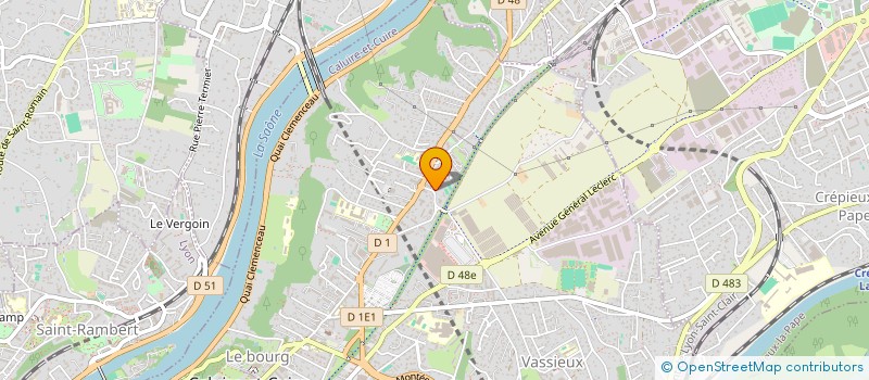 localisation de l'entreprise SYND COPROPRIETE DU 3 CHE PETIT à CALUIRE-ET-CUIRE