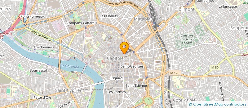 localisation de l'entreprise SYND COPROPRIETE DU 32 ALSACE LORRAINE à TOULOUSE