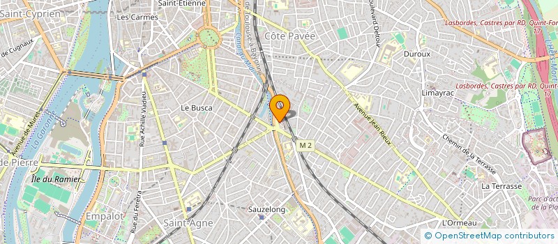 localisation de l'entreprise SYND COPROPRIETE DU 4 BD GRIFFOUL DORVAL à TOULOUSE