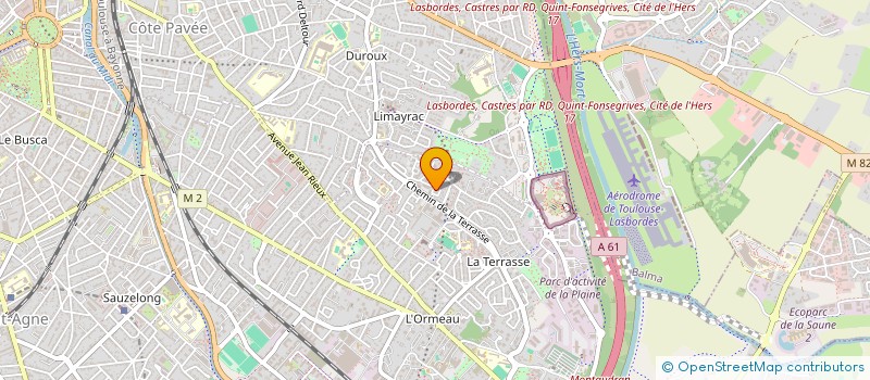 localisation de l'entreprise SYND COPROPRIETE DU 4 IMP TARBEZOU  TOULOUSE