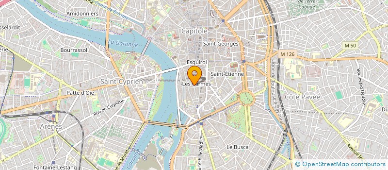 localisation de l'entreprise SYND COPROPRIETE DU 40 RUE ST REMESY à TOULOUSE
